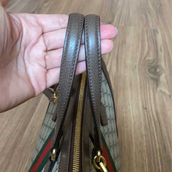 A125- 💯 % authentic Gucci Ophidia MEDIUM tote bag - Picture 12 of 15